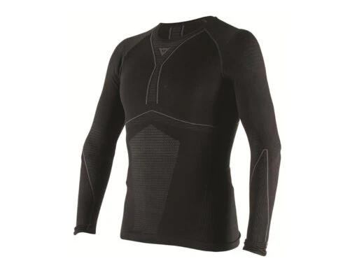 Dainese D-Core Dry Tee LS Unterhemd -Motorradzubehör Geschäft daine d core tee ls black ant front 1000390