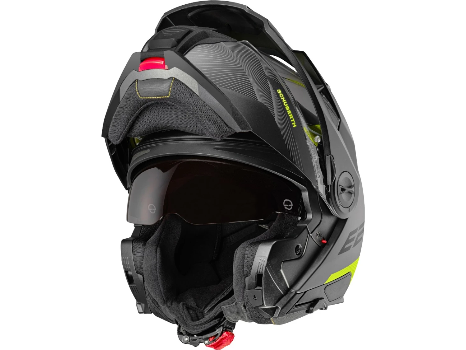 Schuberth E2 Defender Yellow Klapphelm 7 Schuberth E2 Defender Yellow Klapphelm – Bild 7