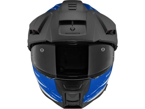 Schuberth E2 Explorer Blue Klapphelm -Motorradzubehör Geschäft e2 explorer blue front 3328