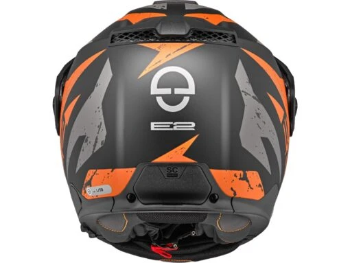 Schuberth E2 Explorer Orange Klapphelm -Motorradzubehör Geschäft e2 explorer orange back 3332
