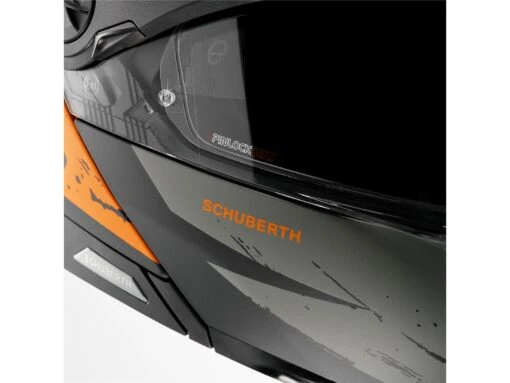 Schuberth E2 Explorer Orange Klapphelm -Motorradzubehör Geschäft e2 explorer orange detail 02 3334