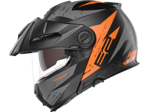 Schuberth E2 Explorer Orange Klapphelm -Motorradzubehör Geschäft e2 explorer orange side 3337