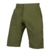 Endura Hummvee Lite Shorts Fahrrad Hose, Olive Grün