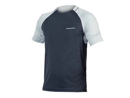 Endura Single Track S/S Herren Fahrrad Shirt, Ink Blue -Motorradzubehör Geschäft endura single track shirt blau 3966