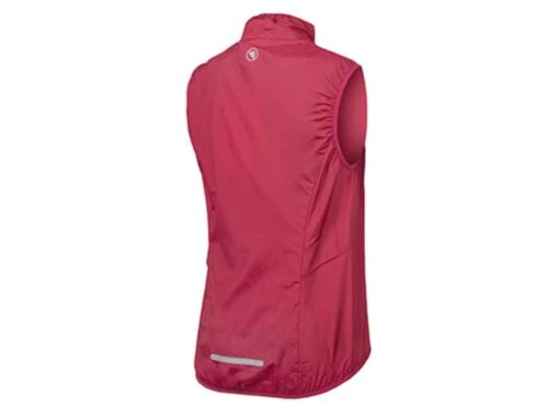 Endura Pakagilet Damen Fahrrad Weste, Beere -Motorradzubehör Geschäft endura wms pakagilet beere back 3975
