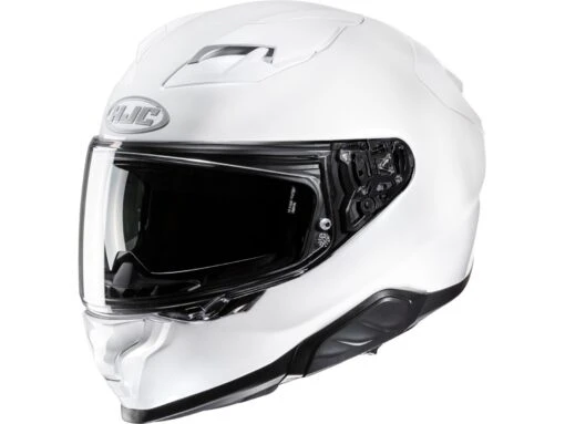 HJC F71 Solid Motorradhelm -Motorradzubehör Geschäft f71 solid pearl white 1 5914
