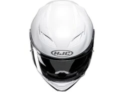 HJC F71 Solid Motorradhelm -Motorradzubehör Geschäft f71 solid pearl white 4 5912