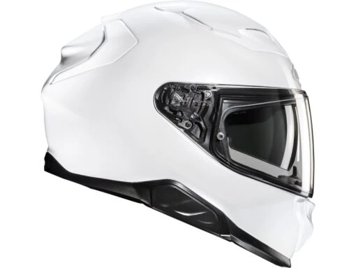 HJC F71 Solid Motorradhelm -Motorradzubehör Geschäft f71 solid pearl white 5 5913