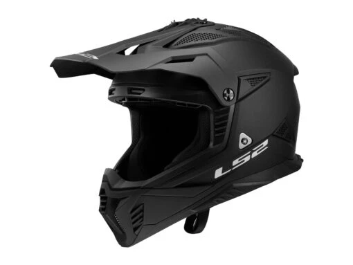 LS2 MX708 Fast II Solid Crosshelm -Motorradzubehör Geschäft fast ii black matt 467081011 4689