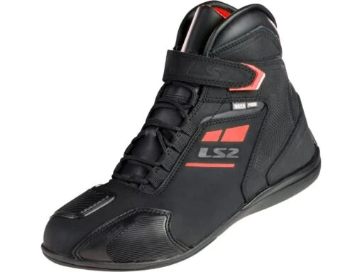 LS2 Garra WP Motorradschuhe -Motorradzubehör Geschäft garra lady black red waterproof 71030t1032 3549 1