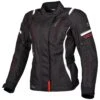 Germot Aria Damen Motorradjacke, Schwarz