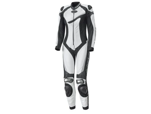 Held Ayana II Damen Lederkombi Einteiler, Weiss-schwarz -Motorradzubehör Geschäft held ayana 1004313