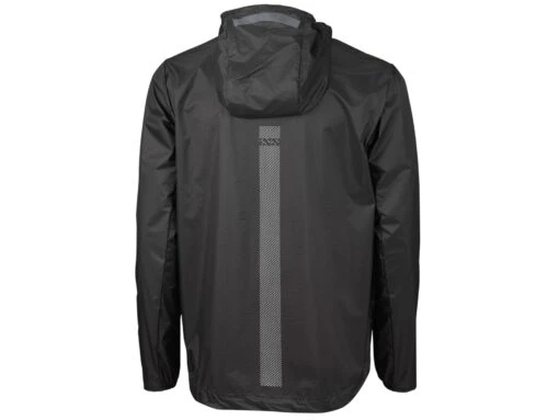 IXS Flow Windbreaker Fahrradjacke -Motorradzubehör Geschäft ix jac 1915 flow windbreaker jacket anthracite back id 31560 2453