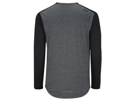 IXS Flow X Fahrrad Longsleeve -Motorradzubehör Geschäft ix jer 1370 flow x long sleeve jersey black back id 31584 2007