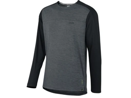IXS Flow X Fahrrad Longsleeve -Motorradzubehör Geschäft ix jer 1370 flow x long sleeve jersey black front angel id 31588 2006