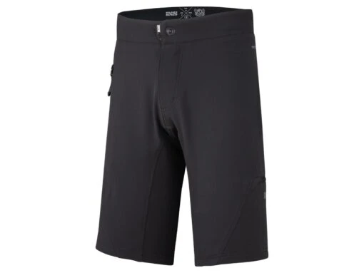IXS Carve Hip-Hugger Damen Fahrradhose -Motorradzubehör Geschäft ix sho 0480 carve evo shorts black front angle id 31661 2443 1