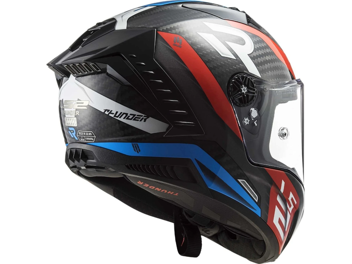 LS2 FF805 Thunder Carbon Supra Motorradhelm 2 LS2 FF805 Thunder Carbon Supra Motorradhelm – Bild 2