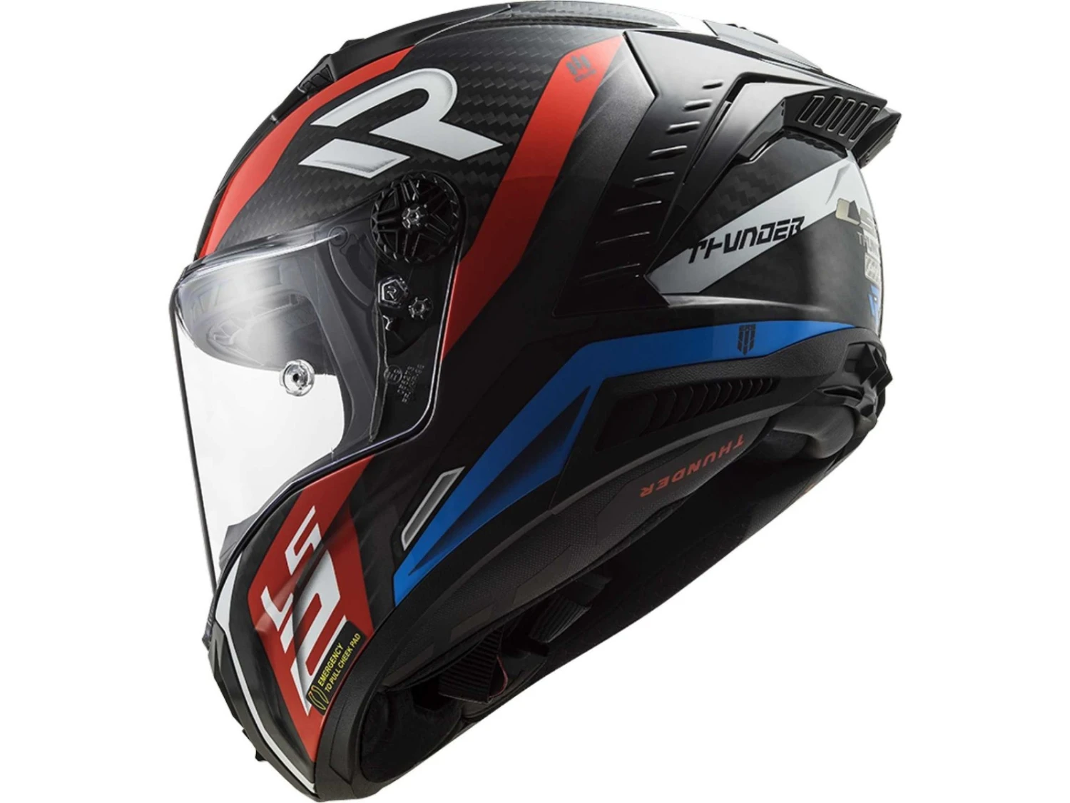 LS2 FF805 Thunder Carbon Supra Motorradhelm 4 LS2 FF805 Thunder Carbon Supra Motorradhelm – Bild 4