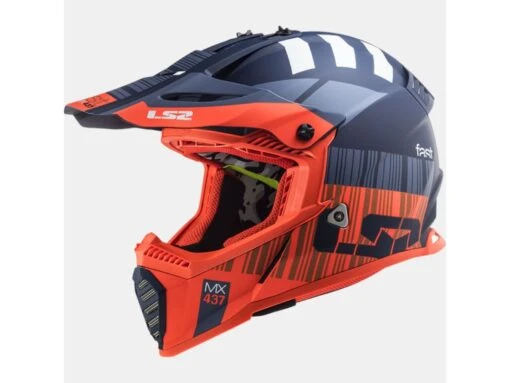 LS2 MX 437 Fast Evo Xcode Motocross Helm -Motorradzubehör Geschäft ls2 mx437 fast evo xcode 704