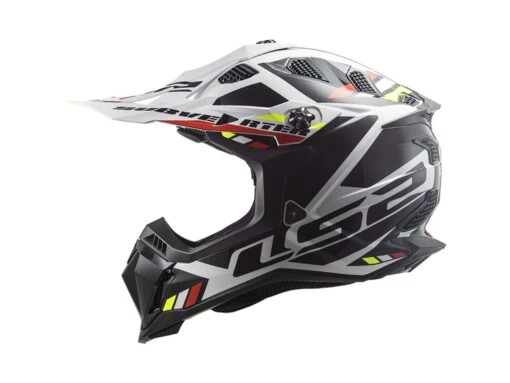 LS2 MX700 Subverter Evo Stomp Crosshelm -Motorradzubehör Geschäft mx700 subverter evo stomp white black 467003002 a 3502