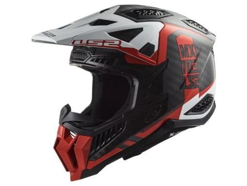 LS2 MX703 C X-Force Victory Crosshelm -Motorradzubehör Geschäft mx703 x force victory red white 407032232 4687