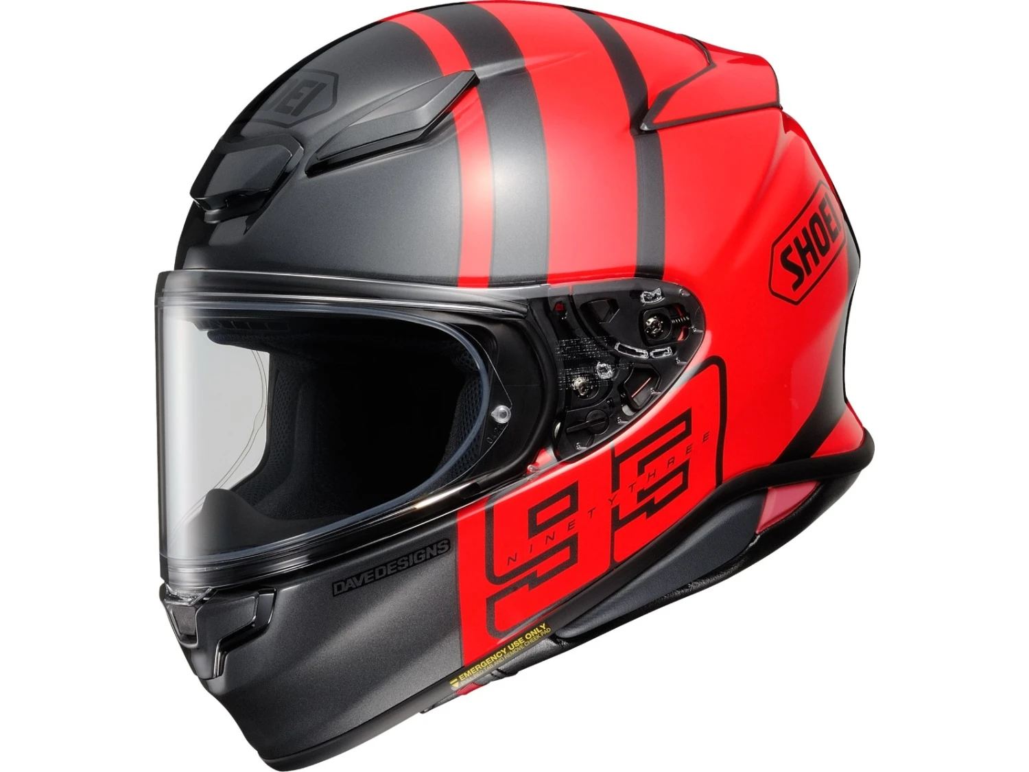 Shoei NXR 2 MM93 Collection Trac 1 Shoei NXR 2 MM93 Collection Trac