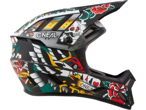 O´Neal Backflip Inked V.24 MTB Helm -Motorradzubehör Geschäft oneal backflip inked 4 5616