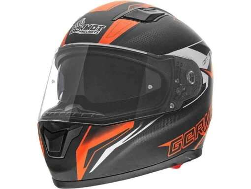 Germot GM 330 Motorradhelm -Motorradzubehör Geschäft orange ml 1004631