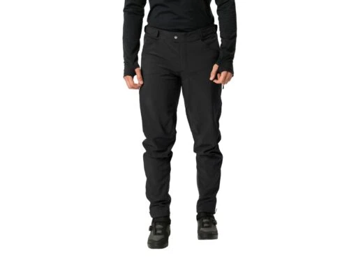 Vaude Qimsa Softshell Pants II Ganzjahres Radhose -Motorradzubehör Geschäft qimsa black 2 3460