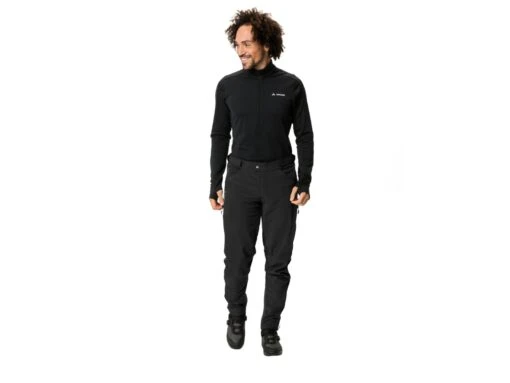 Vaude Qimsa Softshell Pants II Ganzjahres Radhose -Motorradzubehör Geschäft qimsa black 7 3465