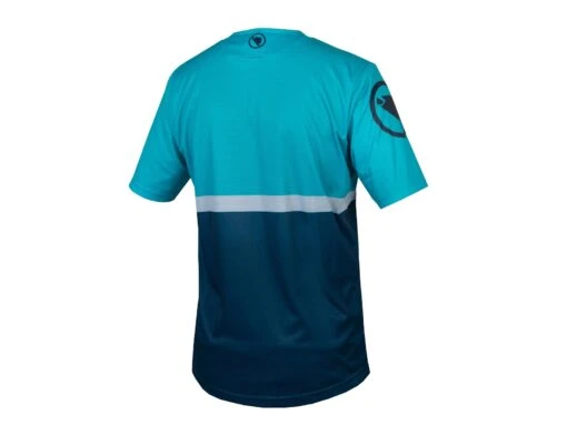 Endura Single Track Core Fahrrad Shirt, Blau -Motorradzubehör Geschäft r e3232bb y2 5345