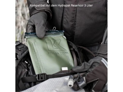 Kriega R20 Rucksack, Wasserdicht, 20 Liter -Motorradzubehör Geschäft r15 6 1003160