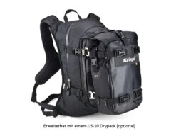Kriega R20 Rucksack, Wasserdicht, 20 Liter -Motorradzubehör Geschäft r20 5 1003173