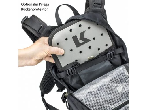Kriega R20 Rucksack, Wasserdicht, 20 Liter -Motorradzubehör Geschäft r20 6 1003174