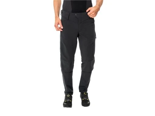 Vaude Qimsa Light Herren Softshell Fahrradhose -Motorradzubehör Geschäft radhose vaude mens qimsa light softshell pants schwarz 2 2688