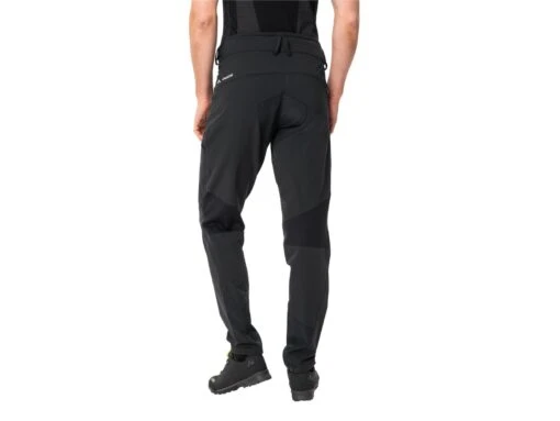 Vaude Qimsa Light Herren Softshell Fahrradhose -Motorradzubehör Geschäft radhose vaude mens qimsa light softshell pants schwarz 3 2687