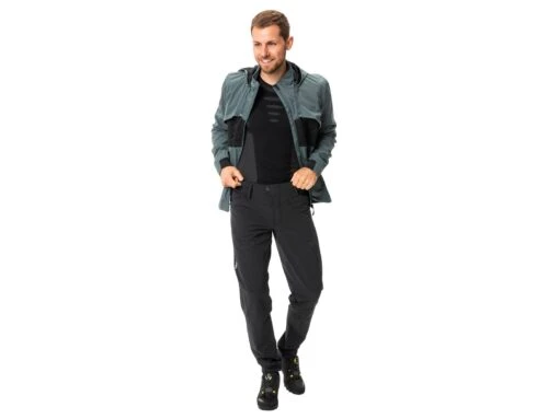 Vaude Qimsa Light Herren Softshell Fahrradhose -Motorradzubehör Geschäft radhose vaude mens qimsa light softshell pants schwarz 7 2683