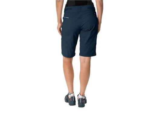 Vaude Women`s Tamaro Shorts Fahrradhose -Motorradzubehör Geschäft radhose vaude womans tamaro shorts dark sea 3 2616