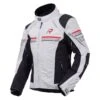 Rukka Armatou-R Motorradjacke, Grau-rot