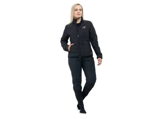Rukka Raptorina Gore-Tex Pro Damen Motorradjacke, Schwarz-silber -Motorradzubehör Geschäft rukka raptorina motorradjacke damen schwarz 06 5547