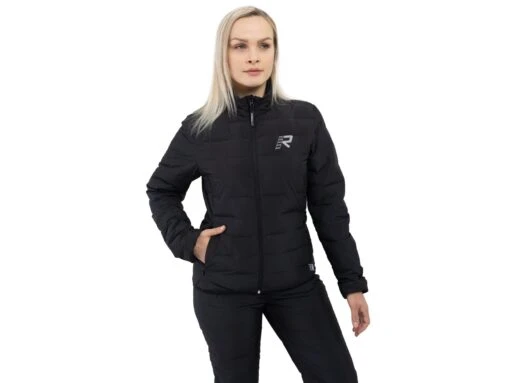 Rukka Raptorina Gore-Tex Pro Damen Motorradjacke, Schwarz-silber -Motorradzubehör Geschäft rukka raptorina motorradjacke damen schwarz 07 5548