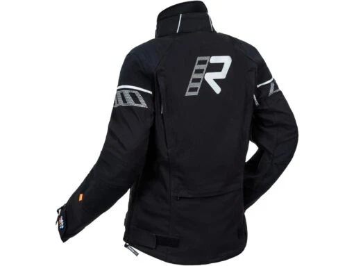Rukka Raptorina Gore-Tex Pro Damen Motorradjacke, Schwarz-silber -Motorradzubehör Geschäft rukka raptorina motorradjacke damen schwarz silber back 4936