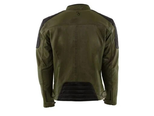 Rusty Stiches Cooper Lederjacke -Motorradzubehör Geschäft rusty stitches jacket cooper green black 54 xl 47782006 en g 3234