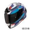 Scorpion EXO-491 ABILIS Schwarz-Blau-Rot Motorradhelm