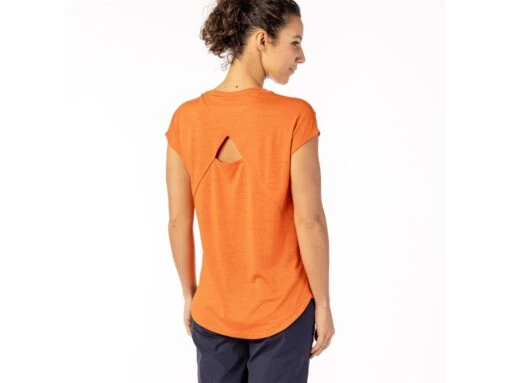 Scott Defined Damen Fahrrad Shirt, Braze Orange -Motorradzubehör Geschäft scott defined damen shirt orange back 2 4405