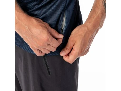 Scott Trail Vertic Herren Fahrrad Shirt, Dark Blue -Motorradzubehör Geschäft scott trail vertic shirt detail 4281