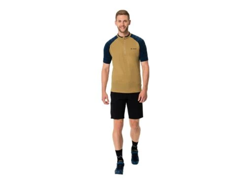 Vaude Tamaro III Herren Fahrradshirt, Desert -Motorradzubehör Geschäft shirt vaude mens tamaro shirt iii desert 7 2663