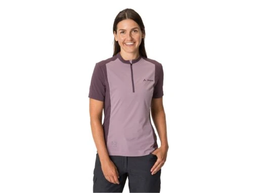 Vaude Women´s Escape HZ Shirt -Motorradzubehör Geschäft shirt vaude womens shirt escape hz shirt lilac dusk 2 2695