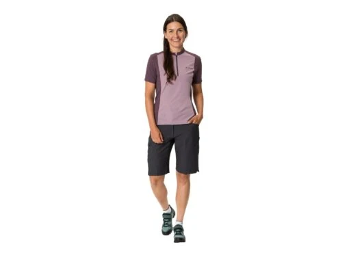 Vaude Women´s Escape HZ Shirt -Motorradzubehör Geschäft shirt vaude womens shirt escape hz shirt lilac dusk 7 2690