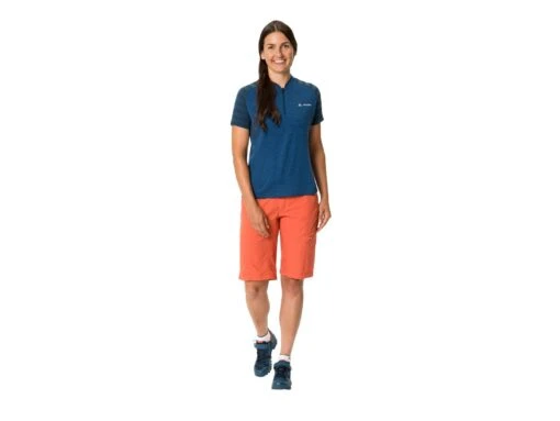 Vaude Tamaro III Damen Fahrrad Shirt, Dark Sea -Motorradzubehör Geschäft shirt vaude womens tamaro shirt iii dark sea 7 2697